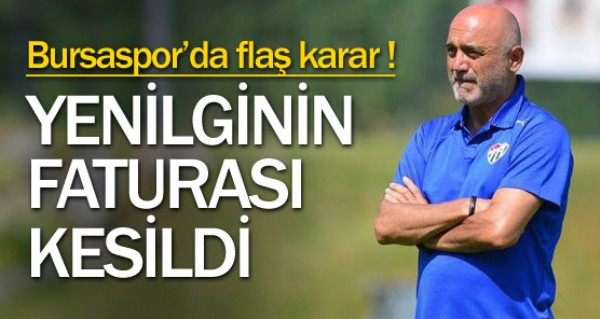 Bursaspor Hikmet Karaman' gnderdi